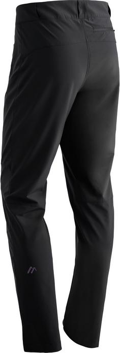 Rückansicht von Maier Sports Latit Wanderhose Herren black