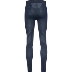 Rückansicht von Falke Wool Tech Thermounterhose Herren space blue