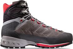 Rückansicht von Mammut GTX Kento Tour High Alpine Bergschuhe Herren dark titanium-dark spicy