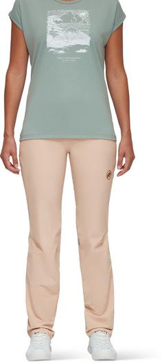 Rückansicht von Mammut Runbold Wanderhose Damen savannah