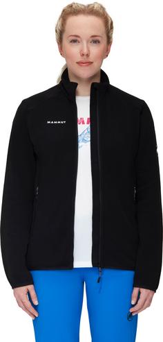 Rückansicht von Mammut Innominata Fleecejacke Damen black