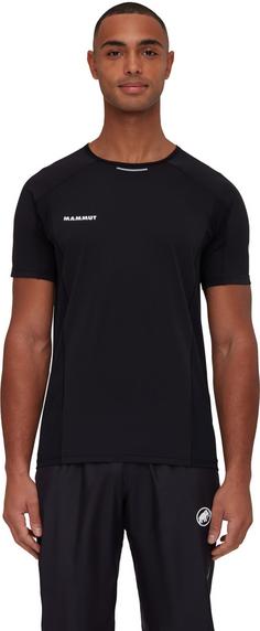 Rückansicht von Mammut Aenergy Funktionsshirt Herren black