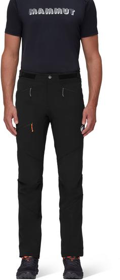 Rückansicht von Mammut Taiss Softshellhose Herren black