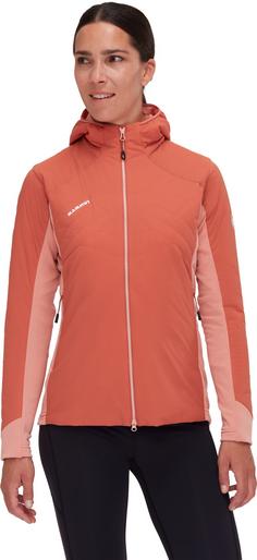 Rückansicht von Mammut Rime Light Flex Funktionsjacke Damen brick-quartz dust