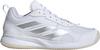 adidas Avaflash Clay Tennisschuhe Damen - ftwr white-silver met.-ftwr white