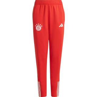 adidas FC Bayern München Trainingshose Kinder red-bright red-white