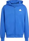adidas Future Icons Badge of Sports Sweatjacke Herren - semi lucid blue