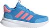 adidas XPLRPATH K Laufschuhe Kinder - blue burst-bliss pink-ftwr white