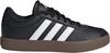 adidas VL COURT 3.0 K Sneaker Kinder - core black-ftwr white-gum