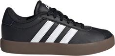 adidas VL COURT 3.0 K Sneaker Kinder core black-ftwr white-gum