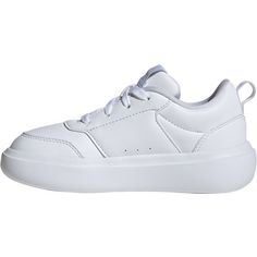 Rückansicht von adidas PARK ST K Sneaker Kinder ftw white-silver metallic-ftw white