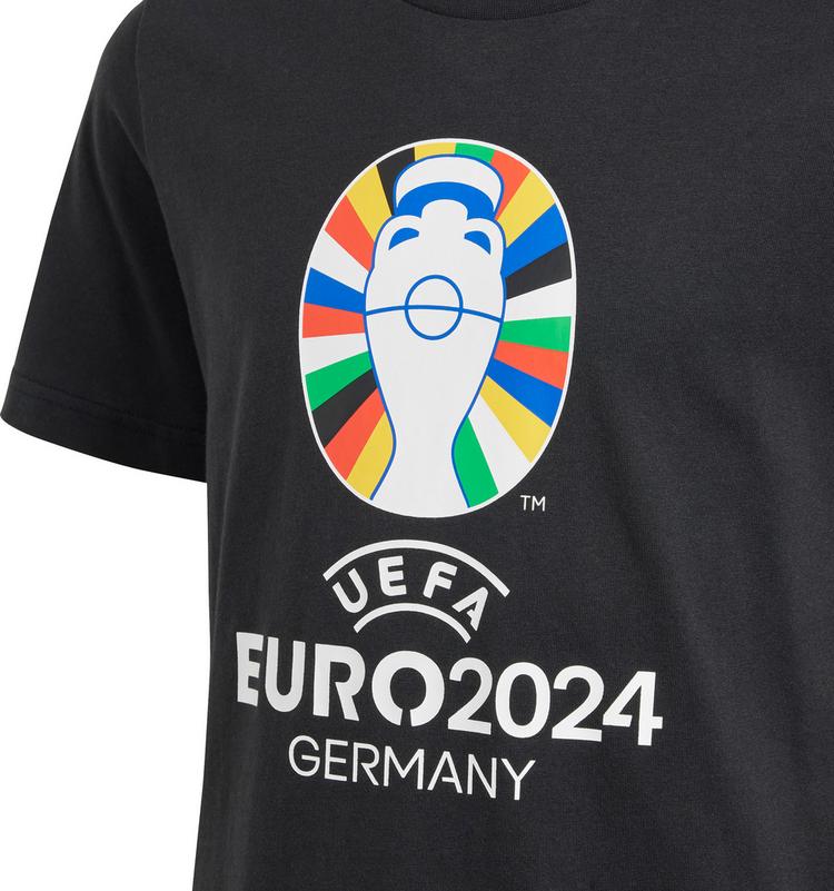 adidas adidas OE EM24 T-Shirt Kinder - black - 1 | SportScheck