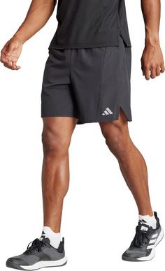 Rückansicht von adidas Designed for Training HIIT Workout Funktionshose Herren black