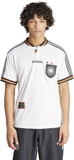 Rückansicht von adidas DFB EM96 Retro Heim Fußballtrikot Herren white