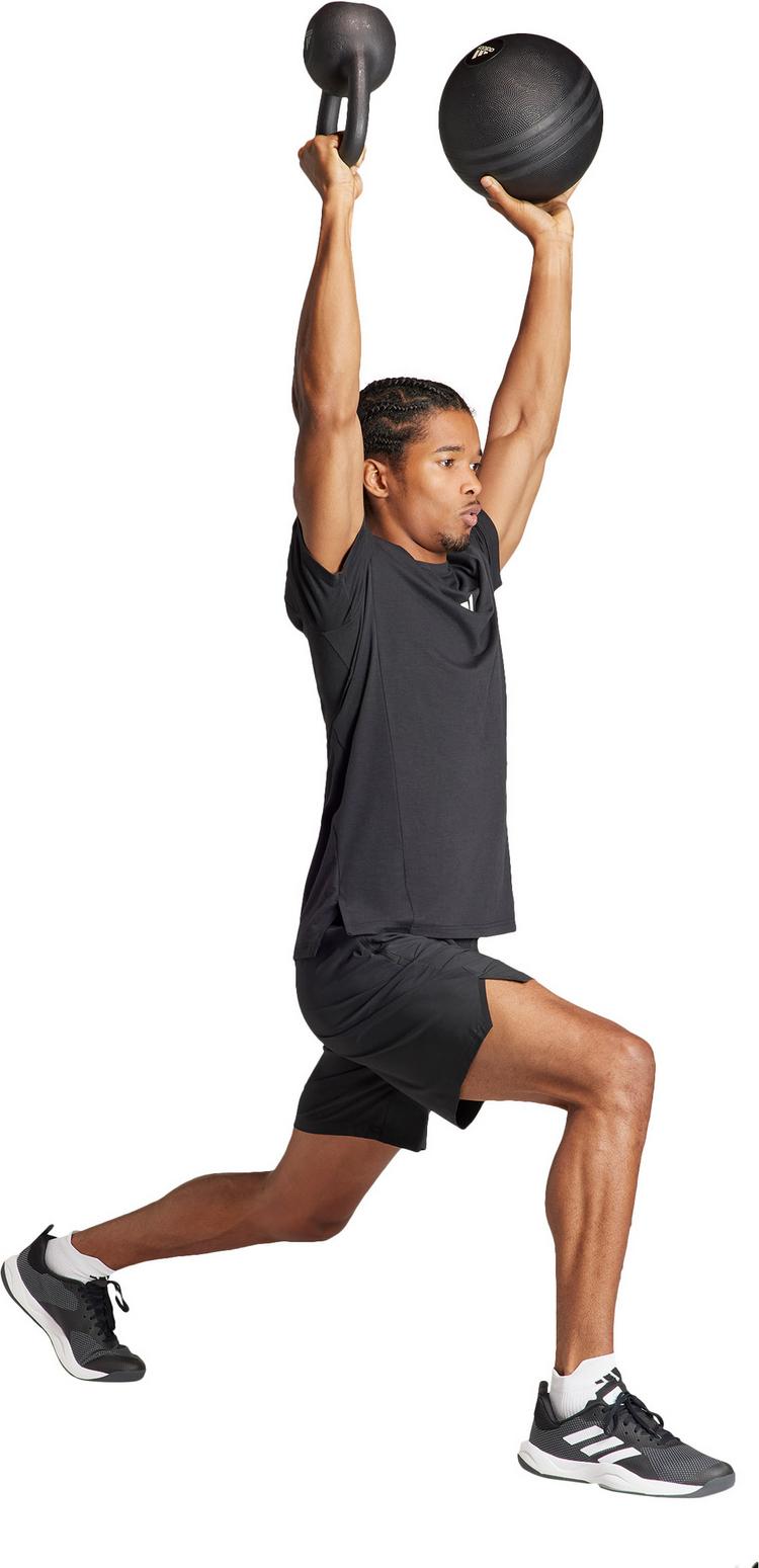 adidas adidas Designed for Training Workout Funktionsshirt Herren - black - 2 | SportScheck