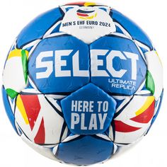 Select Replica EHF Euro v24 Handball weiss blau