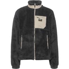 ON VACATION Pastel Sherpa Kunstfelljacke black