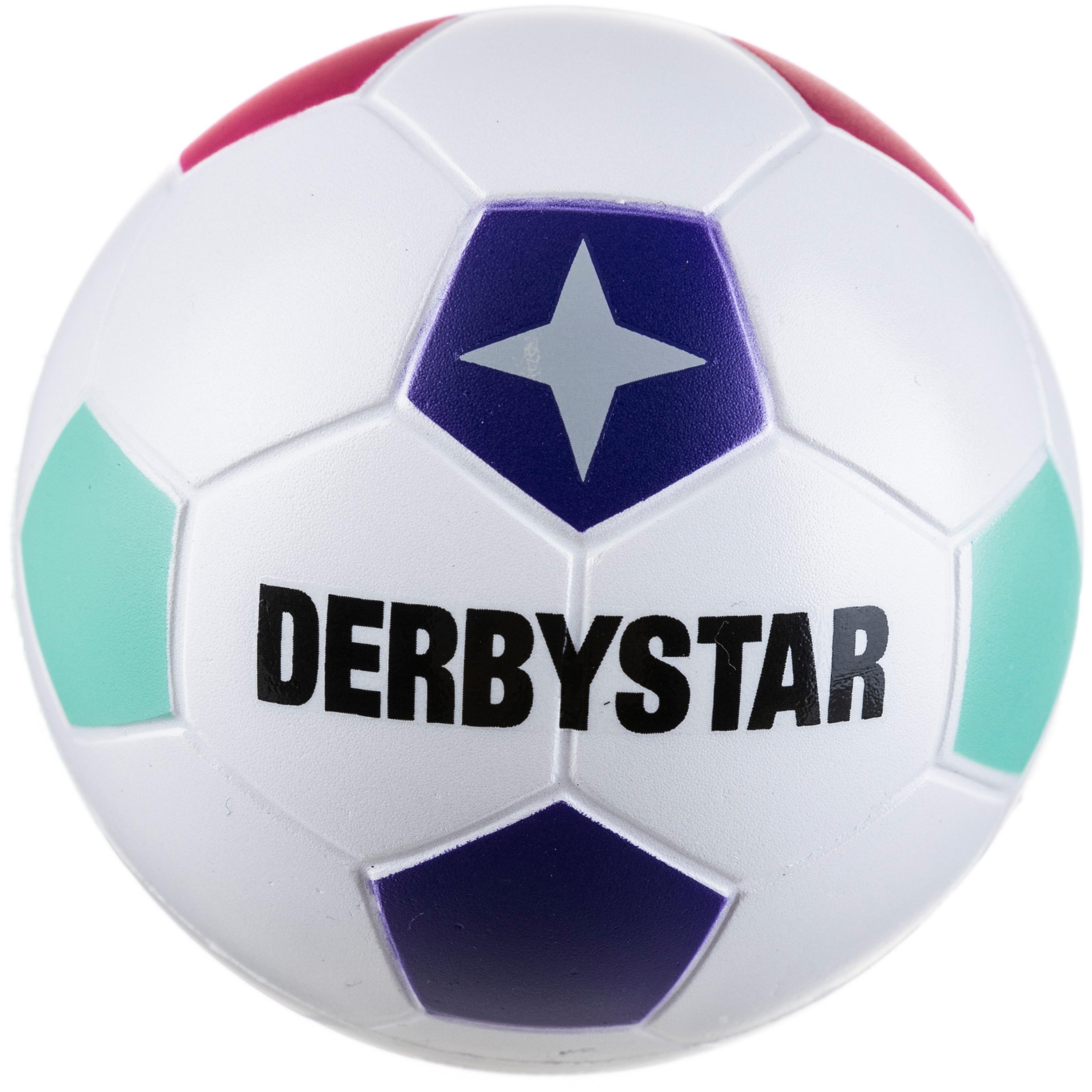 Derbystar Bundesliga Soft Miniball - lila-gr&uuml;n-pink