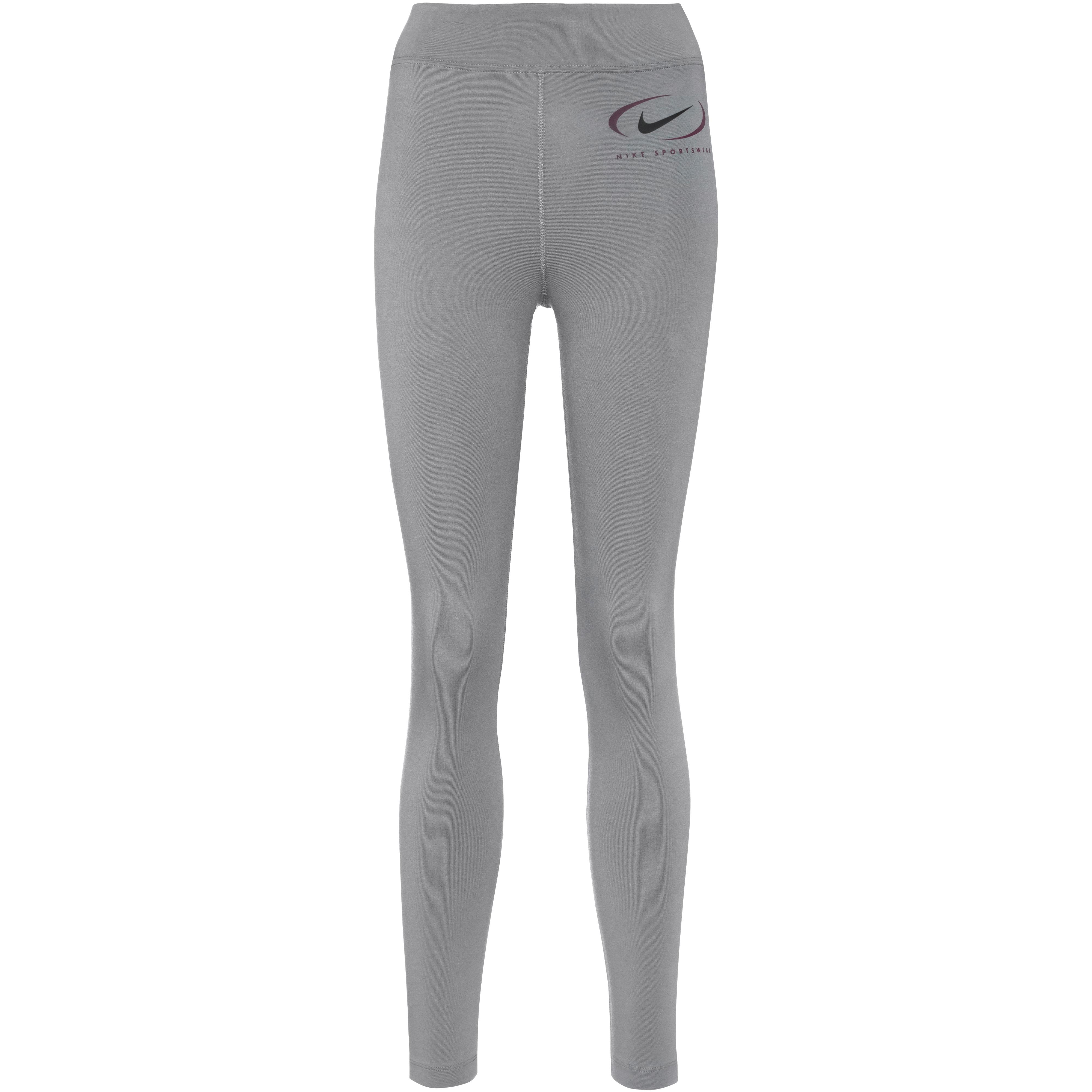 Nike Sportswear Swoosh Damen-Leggings mit hohem Bund