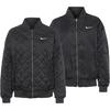 Nike Varsity Bomberjacke Damen - black-black-white