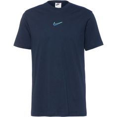 Nike T-Shirt Herren dark obsidian-midnight navy