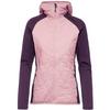 Peak Performance Insulated Hybrid Funktionsjacke Damen - statice lilac-indigo