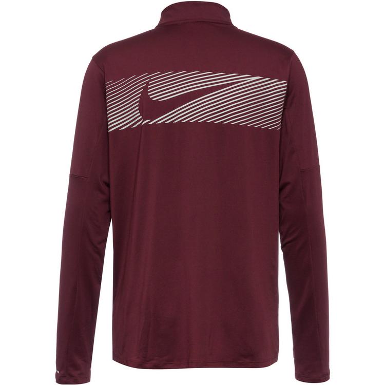 Nike Nike ELMNT FLASH Funktionsshirt Herren - night maroon-reflective silv - 0 | SportScheck