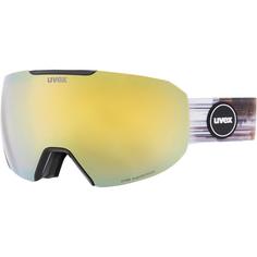 Uvex Epic Attract Skibrille black matt-gold-orange