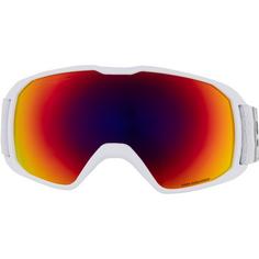 Rückansicht von Uvex Xcitd CV Skibrille white matt