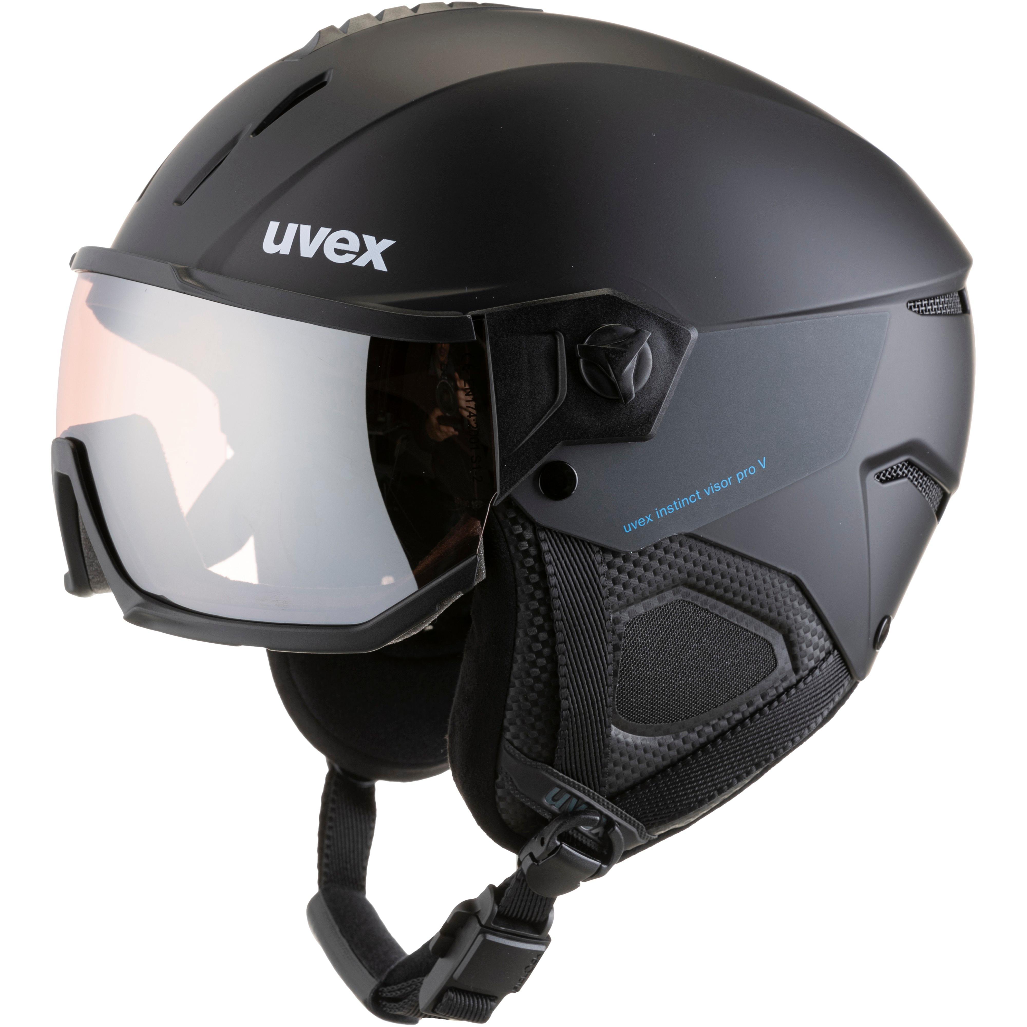 Uvex Instinct Visor Pro V Helm black matt im Online Shop von