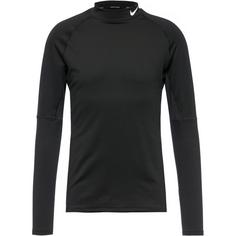 Nike M NP TOP WARM LS MOCK Funktionsshirt Herren black-white