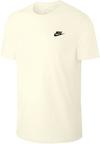Nike Club T-Shirt Herren - dk grey heather-black