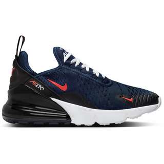 Nike Air Max 270 Sneaker Kinder midnight navy-picante red-black