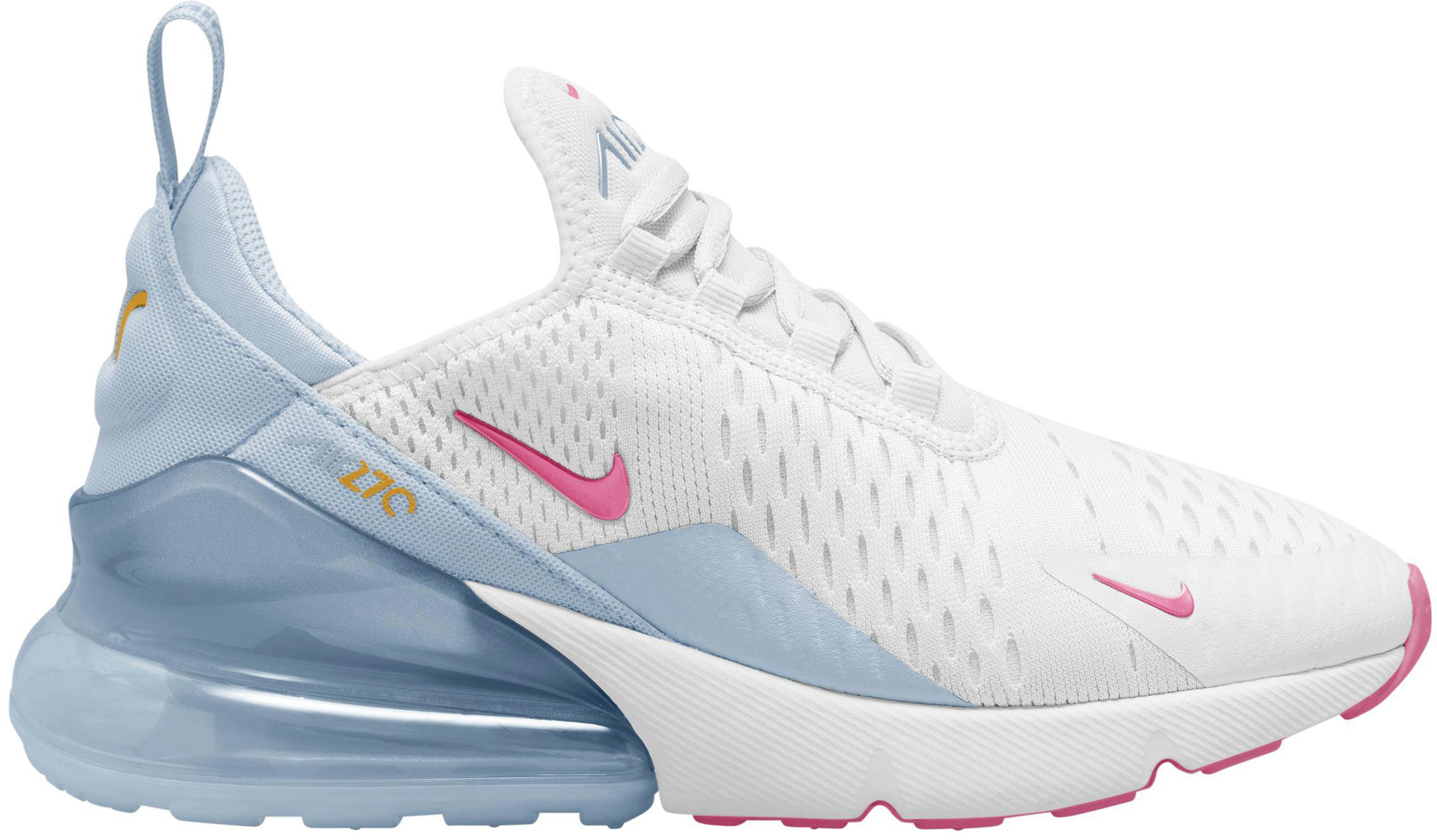 Nike air max 270 blanche et bleue best sale