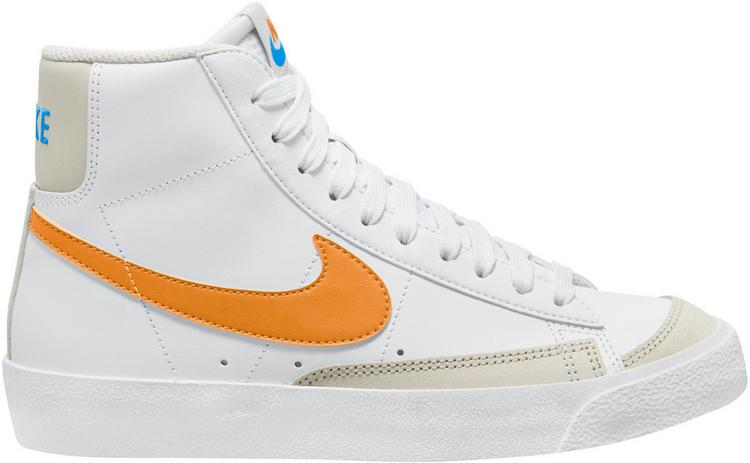 Nike Nike BLAZER 77 Sneaker Kinder - white-total orange-photo blue-phantom - 0 | SportScheck