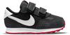 Nike MD VALIANT Sneaker Kinder - black-white-dk smoke grey-university red