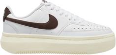 Nike COURT VISION ALTA Sneaker Damen white-baroque brown-sail