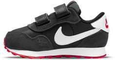 Rückansicht von Nike MD VALIANT Sneaker Kinder black-white-dk smoke grey-university red