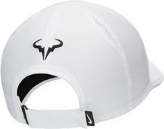 Rückansicht von Nike Rafa Nadal Club Cap Herren white-black