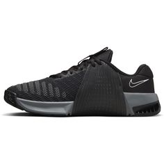 Rückansicht von Nike Metcon 9 Fitnessschuhe Damen black-white-anthracite-smoke grey
