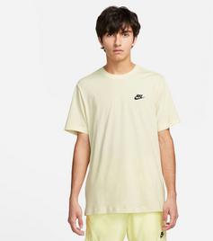 Rückansicht von Nike NSW Club T-Shirt Herren sail-black
