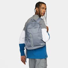 Rückansicht von Nike Rucksack Elemental Premium Daypack ashen slate-ashen slate-light silver