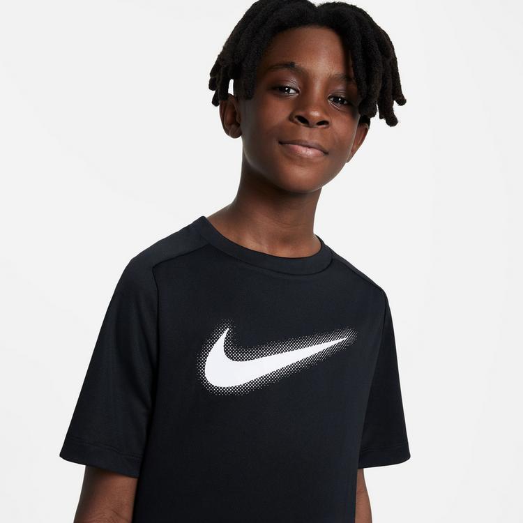 Nike Nike Dri-FIT Multi Funktionsshirt Jungen - black-white - 2 | SportScheck
