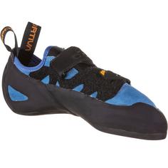 Rückansicht von La Sportiva Tarantula Kletterschuhe space blue-maple