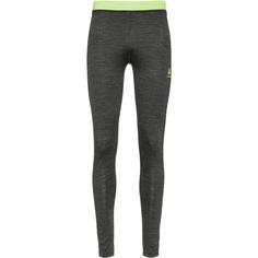 Odlo Natural Performance Funktionsunterhose Herren dark grey melange-sharp green