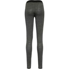 Rückansicht von Odlo Natural Performance Thermounterhose Damen dark grey melange