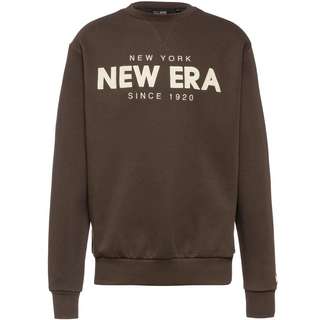 New Era Wordmark Sweatshirt Herren brown