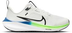 Nike AIR ZOOM PEGASUS 40 GS Laufschuhe Kinder platinum tint-black-white-green strike