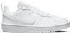 Nike COURT BOROUGH GS Sneaker Kinder - white-white-white
