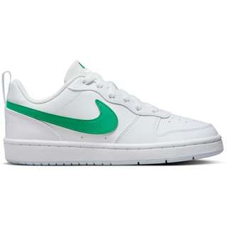Nike COURT BOROUGH LOW RECRAFT GS Sneaker Kinder white-stadium green-football grey